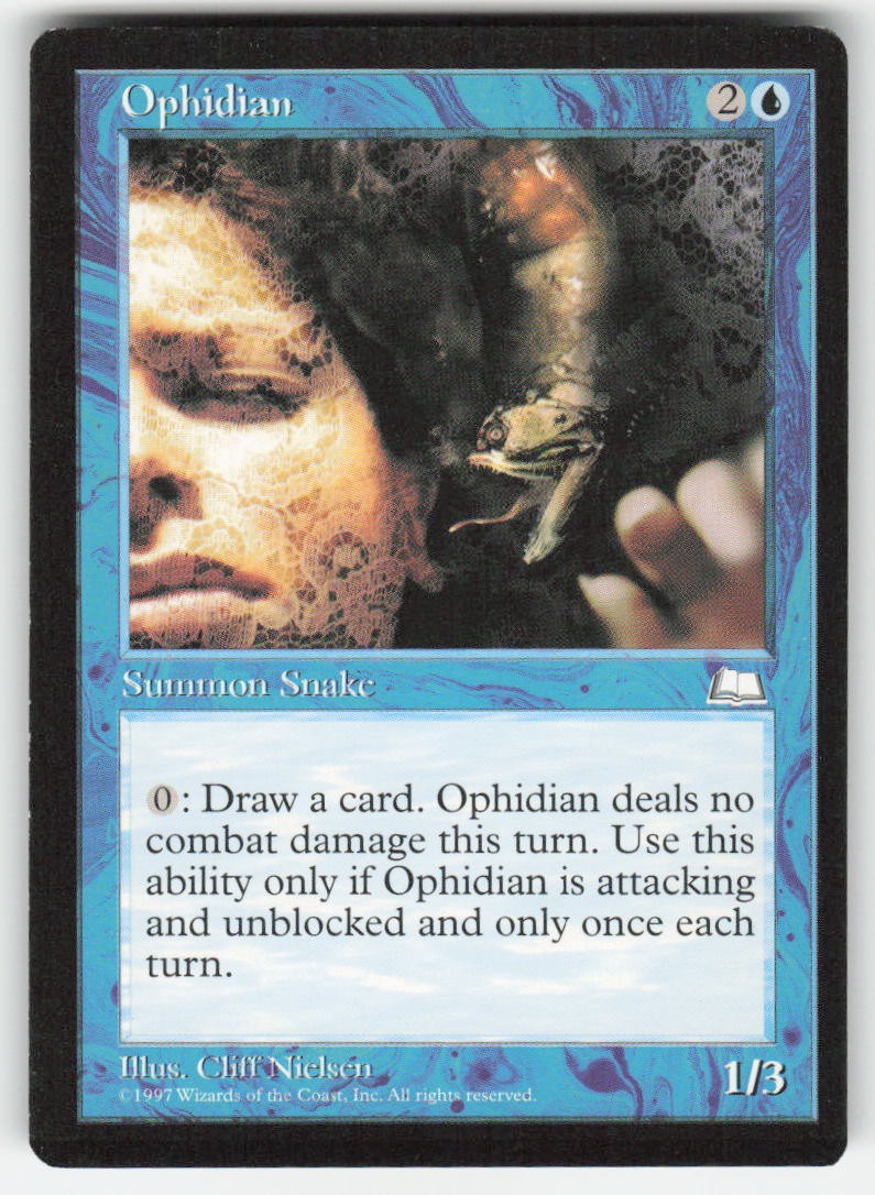 1997 Ophidian Weatherlight MTG