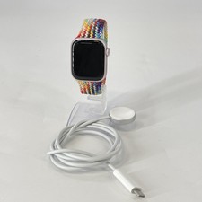 Apple Watch Series 9 41mm Pink Aluminum LTE w/ Braided Solo Loop - Fair