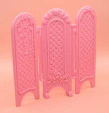 Fisher Price Loving Family Dream Doll House Dress Shop Pink Room Divider Screen