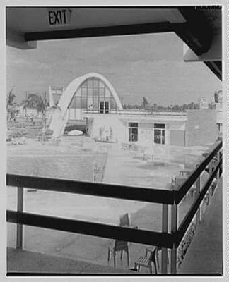 Florida. V, Voyager Motel, North Miami, Biscayne Blvd. & 104th St.