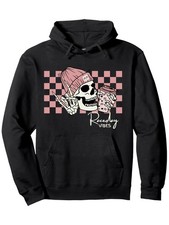 Men's Racing Graphic Hoodie with Checkered Flag  Dirt Track Racing Design - 50 