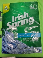 Irish Spring Moisture Blast Bar Soap, 8 Count