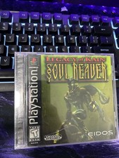 Legacy of Kain Soul Reaver PS1 PlayStation 1 Complete CIB Black Label Reg Card