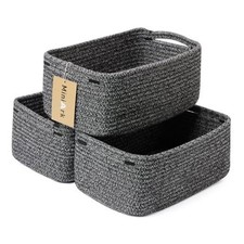 Small Storage Baskets for Organizing Closet Organizer Bins Shelf Toy
