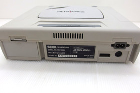 Saturn White Console HST-3220 As is Official Sega SS Japan