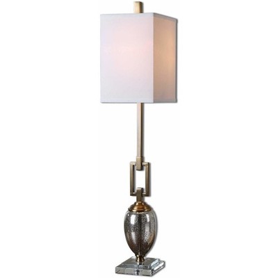 Uttermost 29338-1 Copeland Mercury Glass Buffet Table Lamp