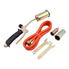 POFET Felt Roof Burner Kit, Long Arm Gas Roofer Torch, 2m Hose Metallic 
