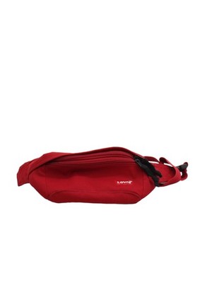Levi s Herren Tasche Rot 100% Polyester Gürteltasche & Hüfttasche