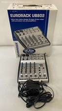 Behringer Eurorack UB802 Ultra Low-Noise Design 8-Input 2-Bus Mixer