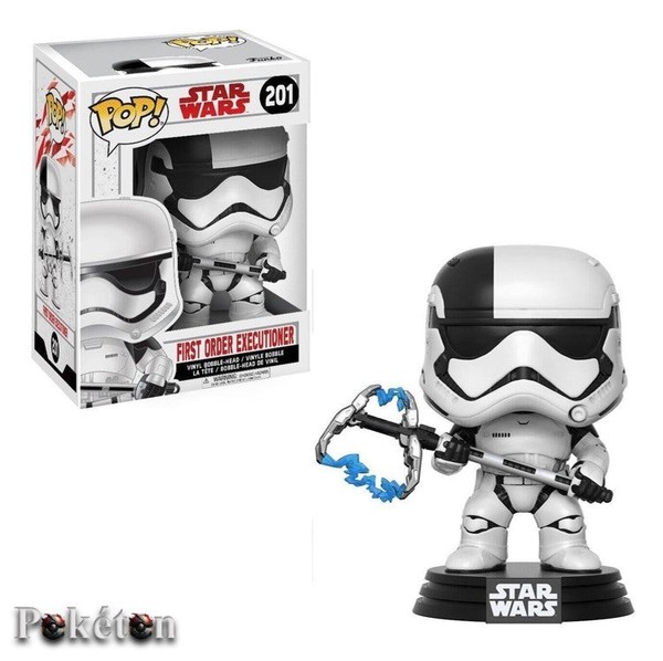 Funko Pop Star Wars #201 First Order Executioner - Vinyl Figur Neu Ovp-image
