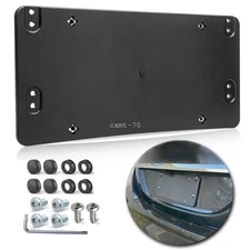 License Plate Bracket Rear Bumper Tag Holder For Mercedes-Benz C280 C300 C350