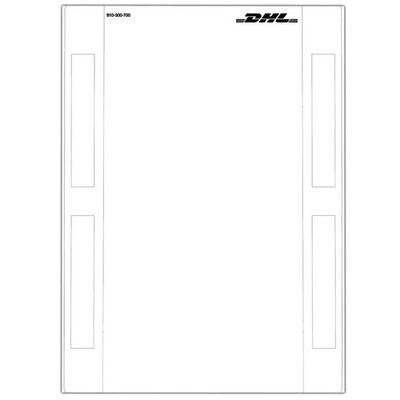 500 DHL Versandetiketten DIN A5 selbstklebende Etiketten 910-300-700 Paket Label