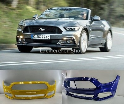 STOßSTANGE VORNE LACKIERT IN WUNSCHFARBE NEU für Ford Mustang 2014-2017 