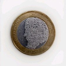 Rare Charles Dickens £2 Coin - DOUBLE ERROR - WIIL Edge & Fading Border Dots