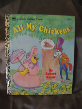1993 ALL MY CHICKENS Little Golden Book - Lot #225