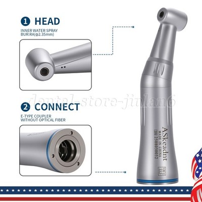 Dental Low Speed Contra Angle Inner Spray Push Button Handpiece WY-US
