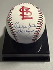 Ozzie Smith Signed Inscribed Team Cardinals Baseball Fanatics & MLB Authentic