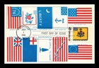 DR JIM STAMPS US MAXI CARD PHILADELPHIA LIGHT HORSE FLAG FIRST DAY ISSUE