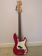Squier by Fender P-Bass Affinity Series 4-String Right-Hand Electric Bass Guitar