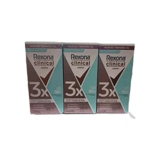 Rexona 3pk Antiperspirant Clinical cream for Women Clean Scent 58 g each