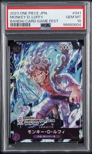 Monkey.D.Luffy [Bandai Card Games Fest] P-041 One Piece Japanese Promo card