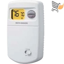 Heat Only Thermostat Non-Programmable Digital Easy To Read Wall Mount
