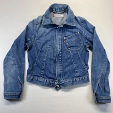 Levi’s Engineered Denim Jacket Womens XS Blue 70101-1550