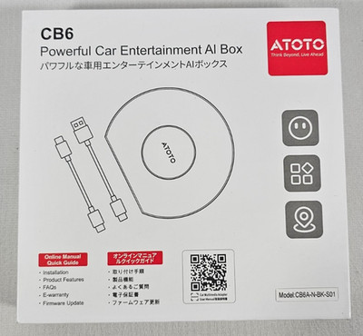 4GB+64GB AI Box Wireless CarPlay Android Auto Adapter w Netflix YouTube Stream