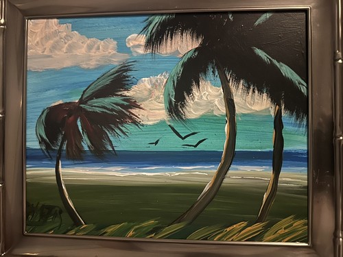 Alfred Hairs Son 2nd gen Highwayman Roderick Hair Beach Life 8 # 10 framed