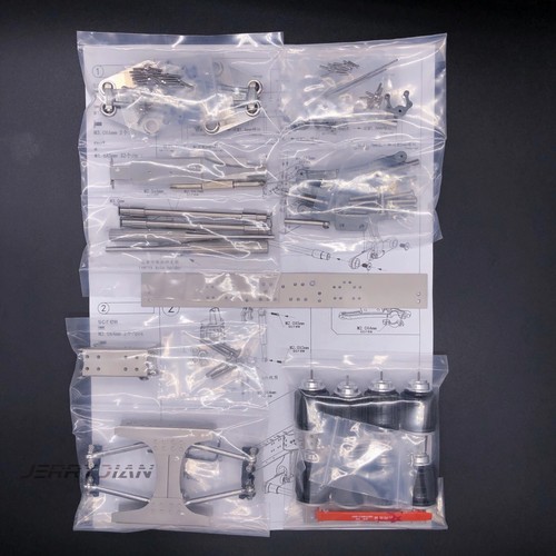 Single Holder 8 Air Bag Tandem Suspension System 1/14 For Tamiya Scania Man Car - Picture 5 of 14