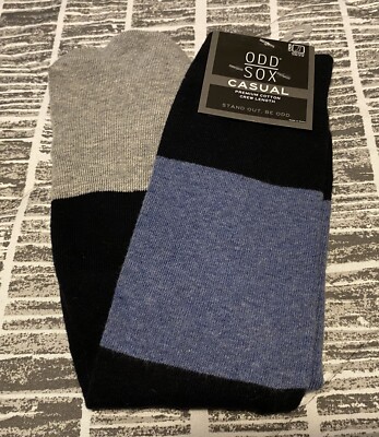 Odd Sox Socks Casual Crew Length Size 6-12 Men s NWT