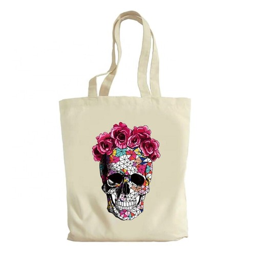 Sugar Skull Heat Transfer Dead's day Iron On. Ready to Ship - Picture 24 of 31