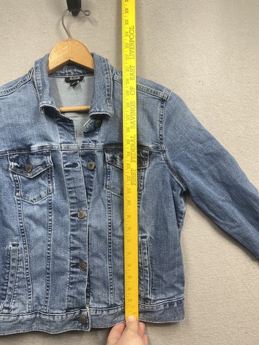 A New Approach Jean Jacket Women’s Denim Medium Wash Sz Small Has Pockets! - Picture 3 of 6