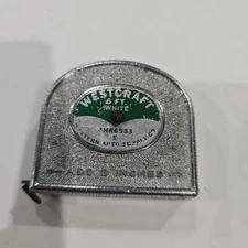 Westcraft Measuring Tape Measure 6ft USA Made Vintage