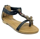 Link Nia-01K Girls' Black Dress Pageant Evening & Party Sandals Youth size 3