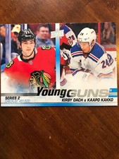 19-20 UD Series 2 Hockey Young Guns Checklist 500 Kirby Dach/Kaapo Kakko