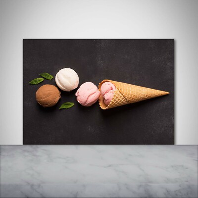 Panneau De Cuisine Sur Verre Tulup 100x70 Cm - Gâteau Aux Fruits Des Bois