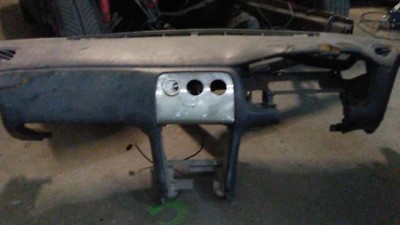 240SX S14 (1995-1998) Top Middle Panel Plate: 3-52 Fits LHD & RHD Black