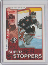2001-02 Upper Deck Victory Checklist #36 Dominik Hasek Buffalo Sabres