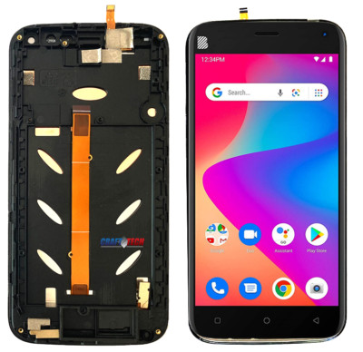 BLU C5L C0050 C5 C110 LCD Display  5'' Touch Screen Digitizer Front Housing