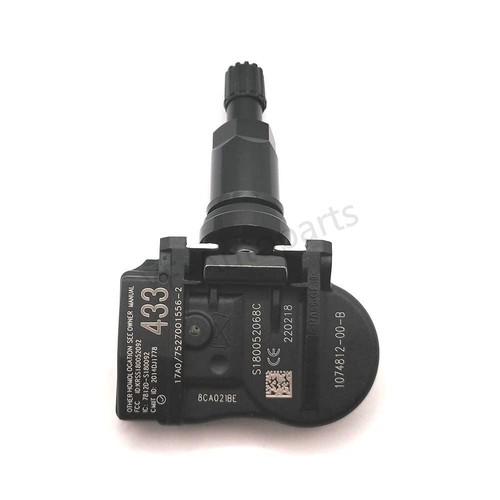 4Pcs TPMS Tyre Pressure Sensor 1074812-00-B fits for Tesla Model 3 S X 433 Mhz - Picture 4 of 7