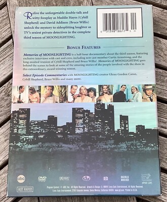 Moonlighting - Season 3 - DVD 2006, 4-Disc Set OOP - Bruce Willis