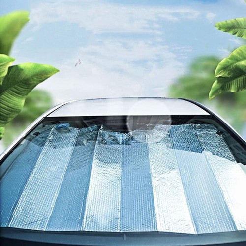 Car Windshield Sun Shade Foldable Visor Front Window Cover UV Heat Protection - Picture 5 of 13