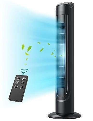 Dreo Cruiser Pro Tower Fan 90° Oscillating Fans with Remote, Quiet