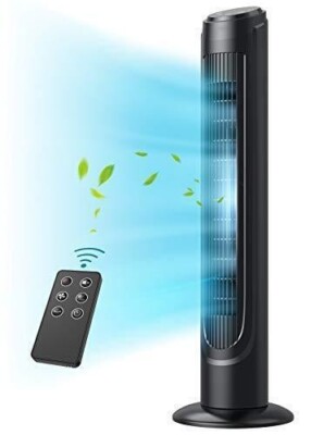 Dreo Cruiser Pro Tower Fan 90° Oscillating Fans with Remote, Quiet Cooling,12