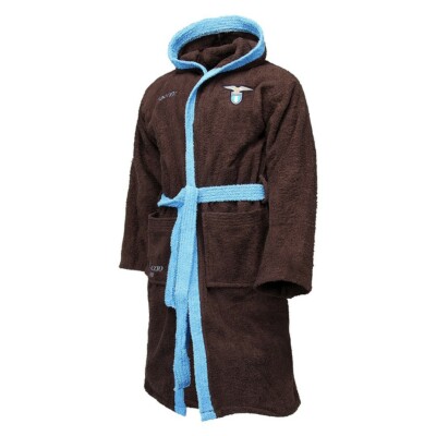 1673/272 MACRON LAZIO BADEMANTEL TABAK SCHWAMM BATHROBE BAD POOL COTTON
