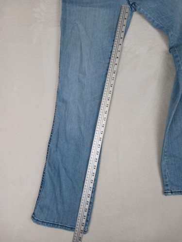 Jeans donna Wrangler Rock 47 34x34 (37x33) ricamo vita ultra bassa bootcut - Foto 4 di 10