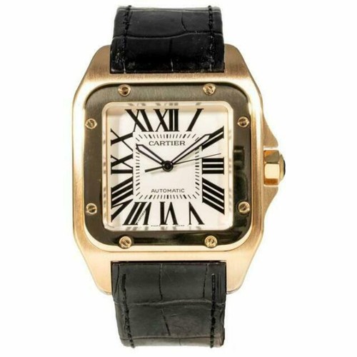 Cartier Santos White Men's Watch - 2657 