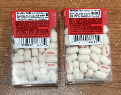 2x Coca-Cola Flavored Tic-Tacs Limited Edition - 1 Oz - Sealed