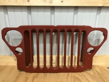 Grille Fits Willys Jeep Mb Ford Gpw Reproduction Md Juan 9 Slat Grill Mga002